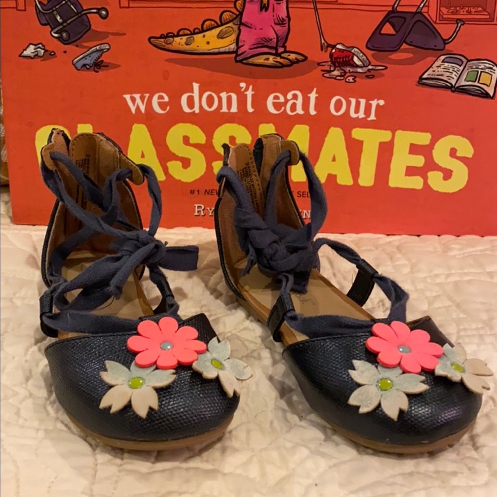 Cat & Jack floral sandals
